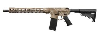 Wise Arms WA-15B 5.56 AR-15 Rifle - 16" - FDE Tiger Stripe Cerakote